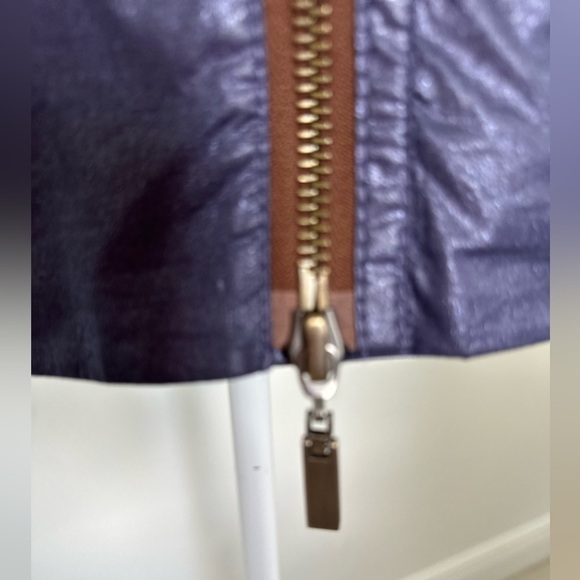 Worth, Zip Front Closure Collared Jacket, Size P, see fabric description. - Picture 8 of 11